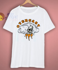 Overcast Skull Graphic T Shirt 1