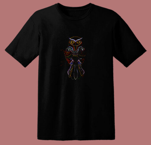 Owl Shirt Awesome Brocade Owl 80s T Shirt