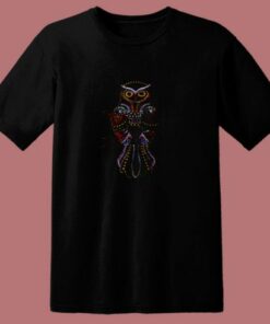 Owl Shirt Awesome Brocade Owl 80s T Shirt