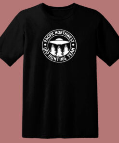 Pacific Northwest Ufo Hunting Team 80s T Shirt