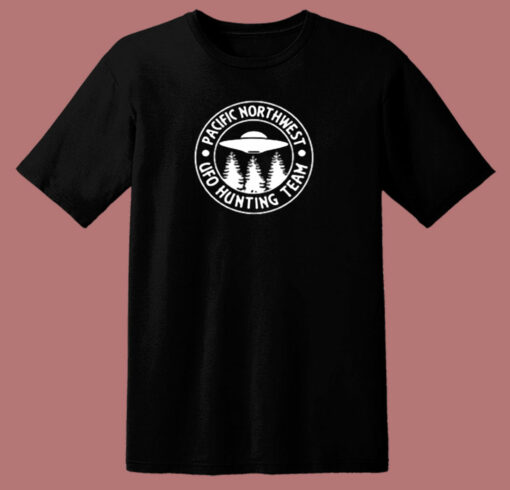 Pacific Northwest Ufo Hunting Team 80s T Shirt