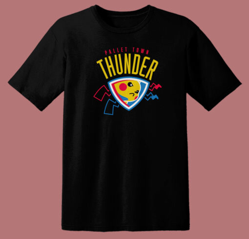 Pallet Town Thunder T Shirt Style