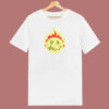 Palm Angels Flame Burning Head 80s T Shirt