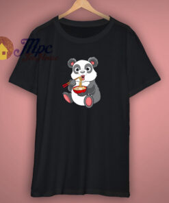 Panda Ramen Cute T Shirt 1