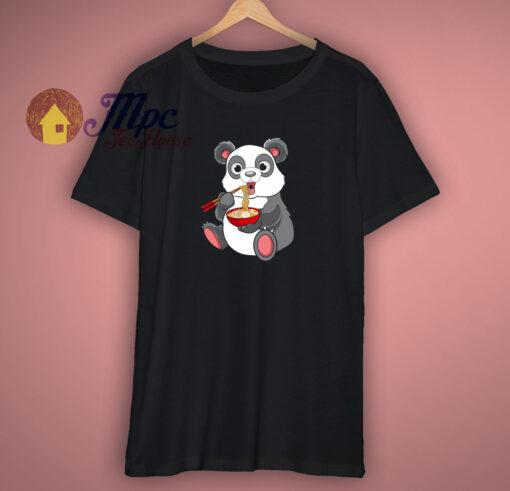 Panda Ramen Cute T Shirt