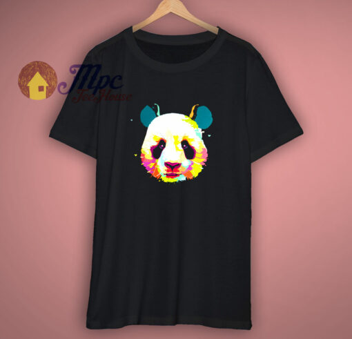 Panda Spirit Animal Sketch T-Shirt