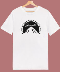 Paramount Paranoid Logo Parody T Shirt Style Paramount Paranoid Logo Parody T Shirt Style
