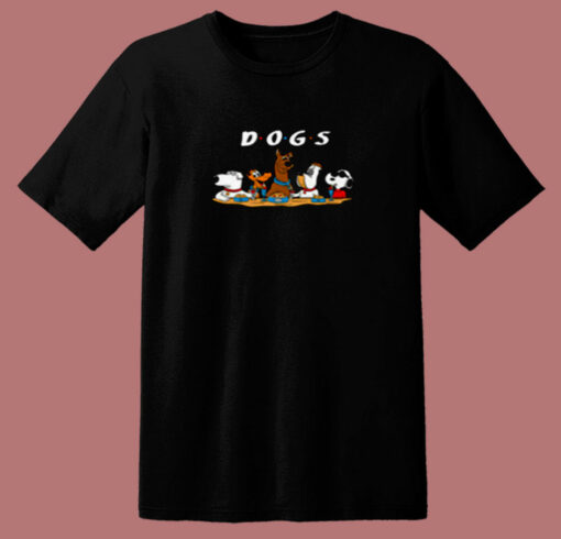 Parody Scooby Doo Snoopy Pluto Friends 80s T Shirt