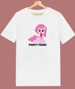 Party Hard Pinkie Pie T Shirt Style