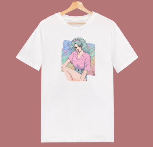 Pastel Dream Michiru 80s T Shirt Style
