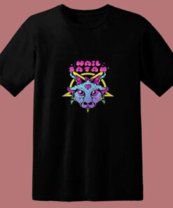 Pastel Goth Hail Satan 80s T Shirt 1 Pastel Goth Hail Satan 80s T Shirt 2