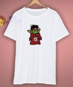 Patrick Mahomes Baby Yoda T Shirt 3