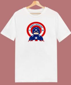 Patriotic Supersoldier 80s T Shirt
