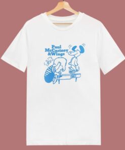 Paul McCartney And Wings T Shirt Style
