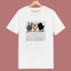 Peace Love Doodle 80s T Shirt