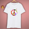 Peace and Music Peace Symbol T Shirt