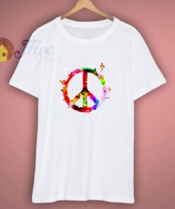 Peace and Music Peace Symbol T Shirt 2 Peace and Music Peace Symbol T Shirt 3