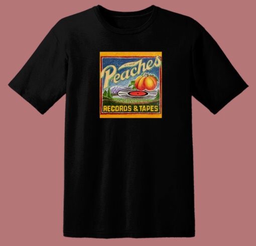 Peaches Records 80s T Shirt