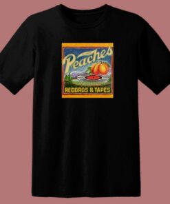 Peaches Records 80s T Shirt