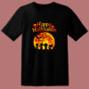 Peanut Snoopy And Charlie Brown Happy Halloween Pumpkin Moon 80s T Shirt