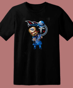 Pennywise Hugging Tennessee Titans 80s T Shirt