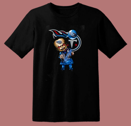 Pennywise Hugging Tennessee Titans 80s T Shirt