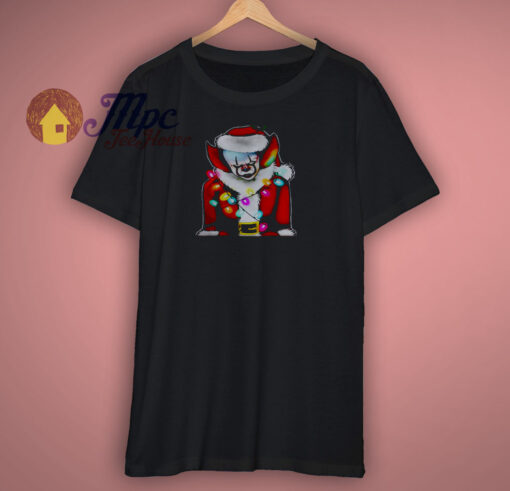 Pennywise Santa Claus Christmas Shirt