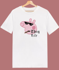 Peppa Pig Thug Life T Shirt Style