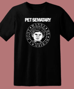 Pet Semetary Ramones T Shirt Style