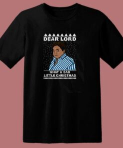 Peter Marsh Dear Lord What A Sad Christmas 80s T Shirt