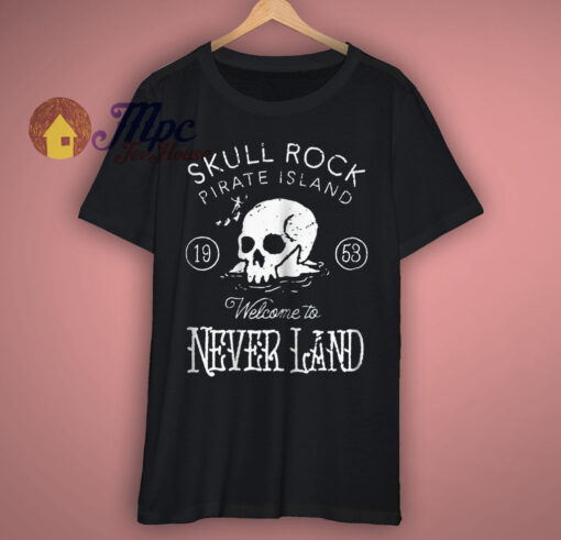 Peter Pan Skull Rock Vintage Graphic T Shirt