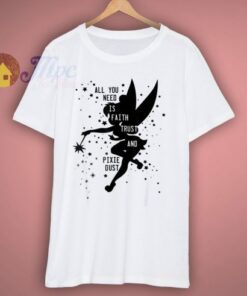 Peter Pan Tinker Bell Pixie Dust T Shirt