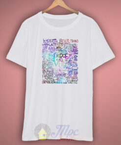 Pierce The Veil Song Lyrics T Shirt