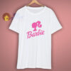 Pink Barbie Logo Iron On Shirt