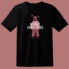 Pink Bunny Christmas Story 80s T Shirt