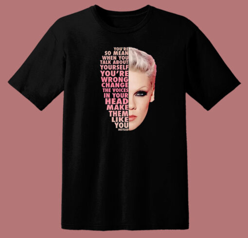 Pink Fuckin Perfect Lyrics T Shirt Style