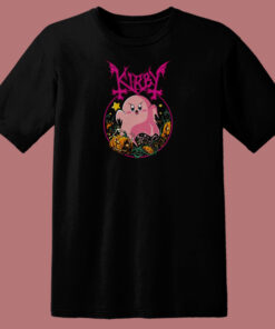 Pink Ghost Kirby T Shirt Style