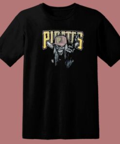 Pittsburgh Pirates Skull T Shirt Style