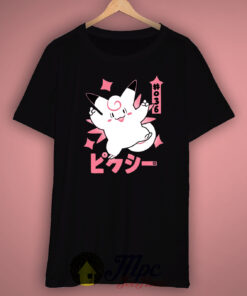 Pixy Clefable Pokemon Unisex Premium T shirt Size S,M,L,XL,2XL