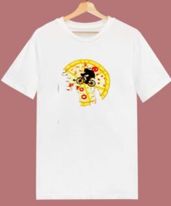 Pizza Moon 80s T Shirt