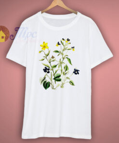 Plant Graphic Wild Flower T Shirt