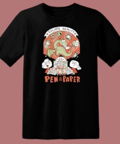 Play Pen And Paper 80s T Shirt Style