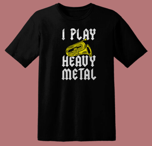 Playing Tuba Funny 80s T Shirt