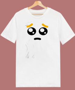 Pleading Face Emoji 80s T Shirt