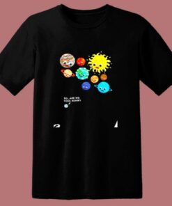 Pluto Planet Solar System Dwarf Planets Space Astronaut 80s T Shirt