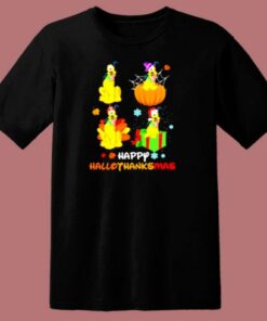 Plutos Happy Halloween 80s T Shirt