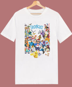 Pokemon Ash Ketchum Goodbye T Shirt Style