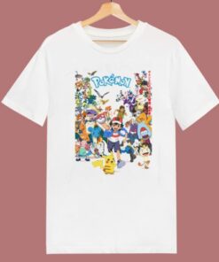 Pokemon Ash Ketchum Goodbye T Shirt Style