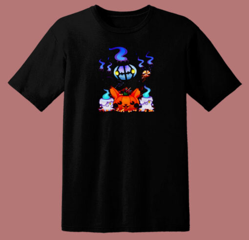 Pokemon Chandelure Litwick Pikachu 80s T Shirt