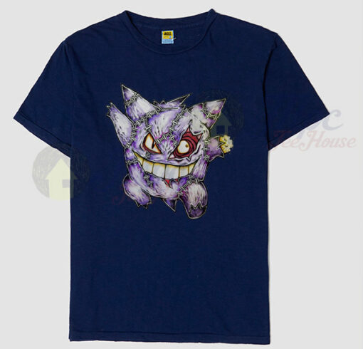 Pokemon Gengar Zombie T Shirt